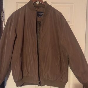 Men's Brown Bomber Jacket